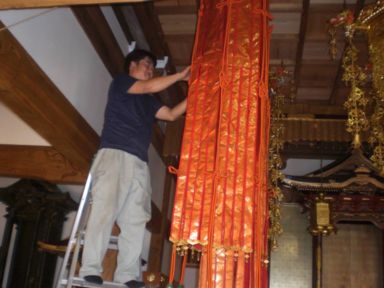 幢幡(どうばん)(寺院仏具)とは - About Doban ( temple 幢幡(どうばん)(寺院仏具)とは - About Doban ( temple