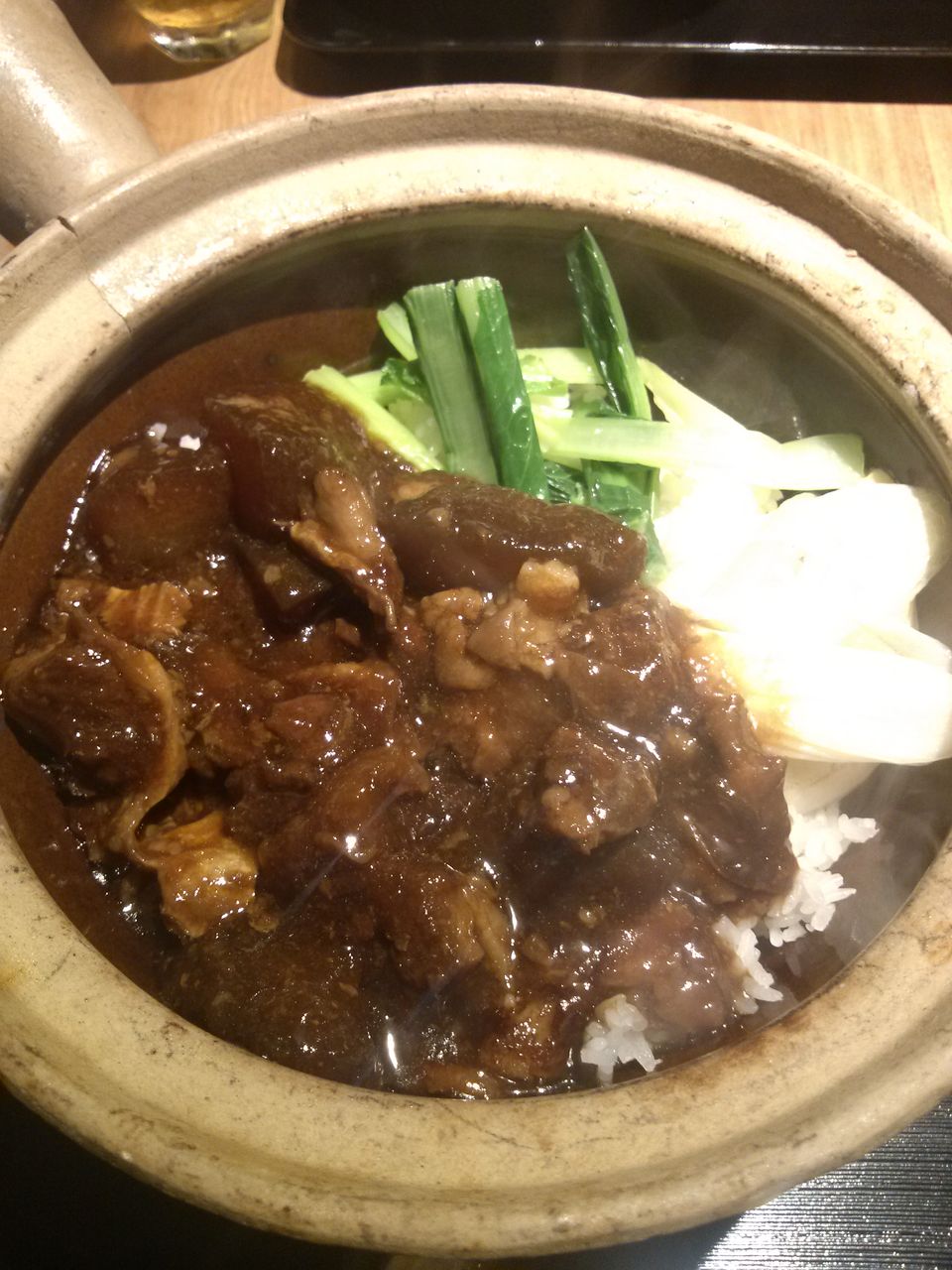 牛すじと冬瓜煮込み土鍋ご飯 黒猫夜 銀座 だって食べたかったんだもの