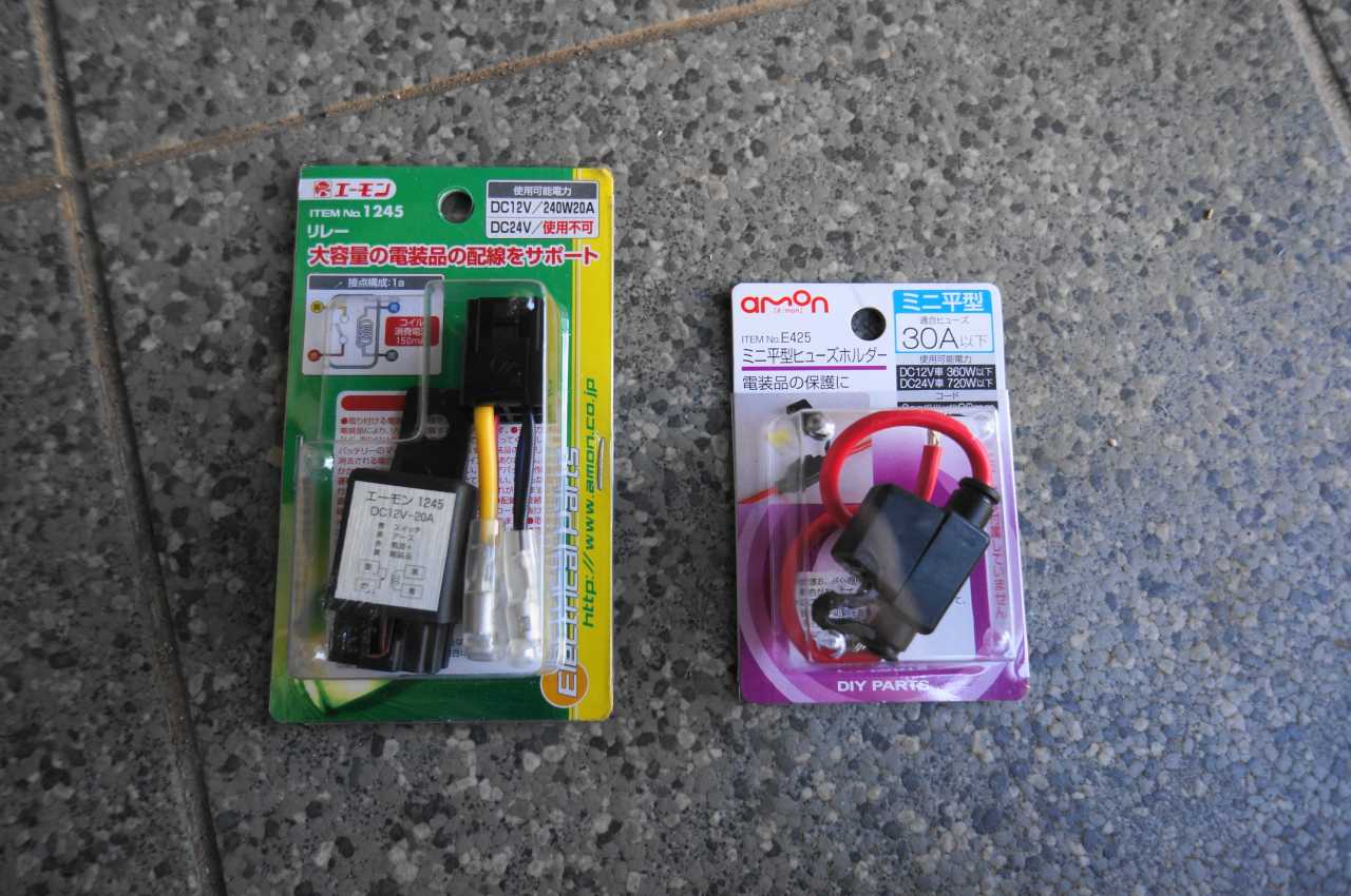 アースとバッ直電源とシガーソケットと Takoblog アースとバッ直電源とシガーソケットと Takoblog