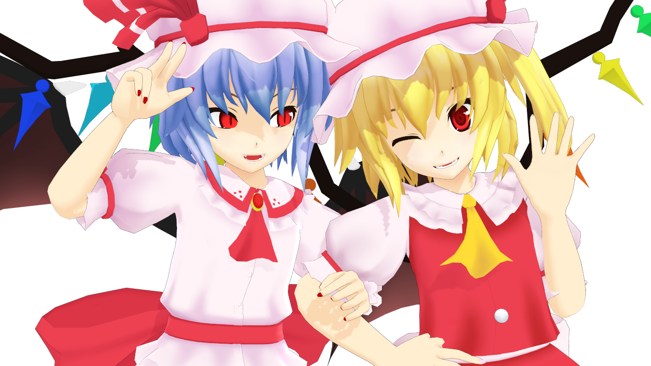 Mmd うさぎと一緒に錯視 錯覚を見ていこう見ていこう Mmd杯zero3参加動画 ねこまんまおかわり