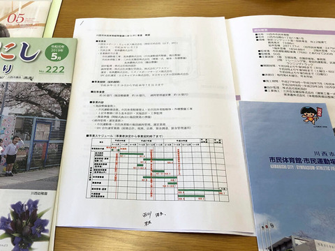 川西市視察