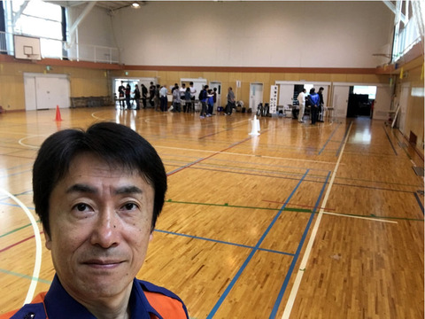 四中避難所運営訓練