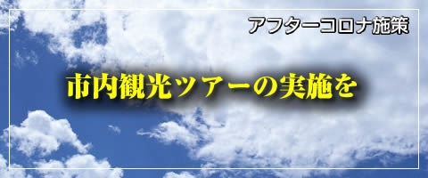 市内観光ツアーの実施を