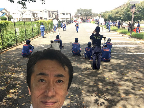消防団ポンプ操法審査会