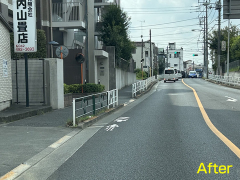 元町2丁目志木街道