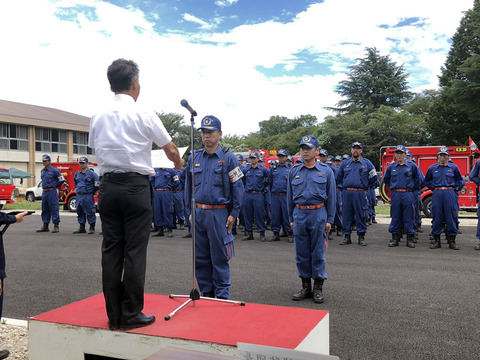 消防ポンプ操法審査会