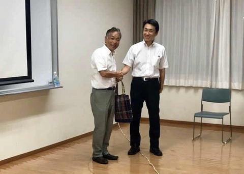 在りし日の市長