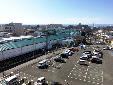秋津駅北側の様子