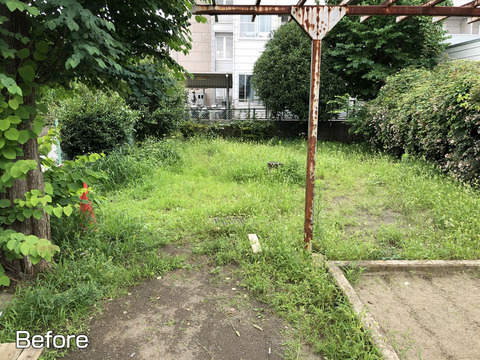 児童公園の剪定