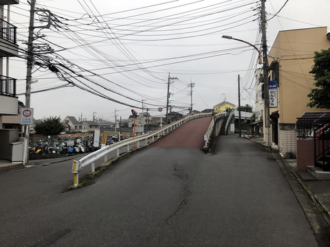 武蔵野線の陸橋