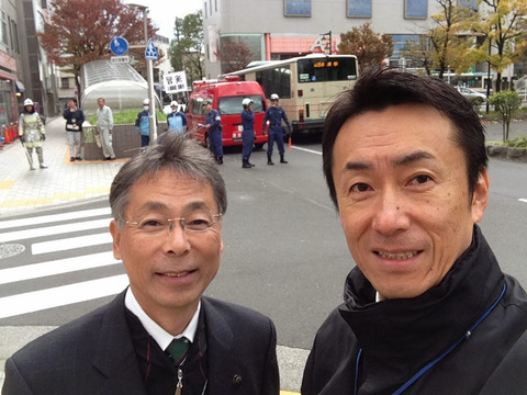 在りし日の市長
