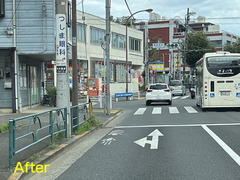 元町2丁目志木街道