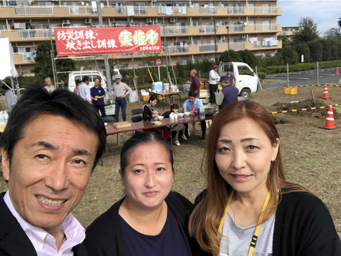 中里炊き出し訓練
