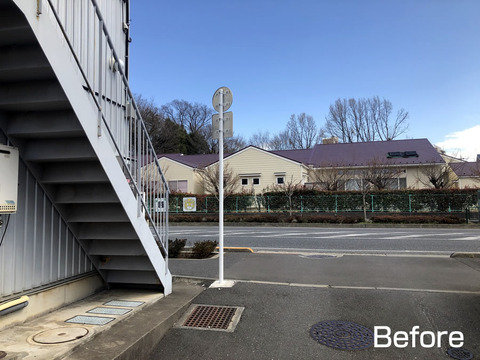 カーブミラー設置