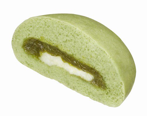 抹茶豆乳入りクリームまん