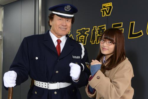 元プロレスラーの天龍源一郎　ドラマデビュー戦　