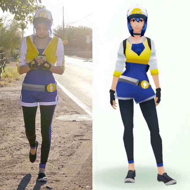 ポケモンGOの主人公キャラのコスプレ