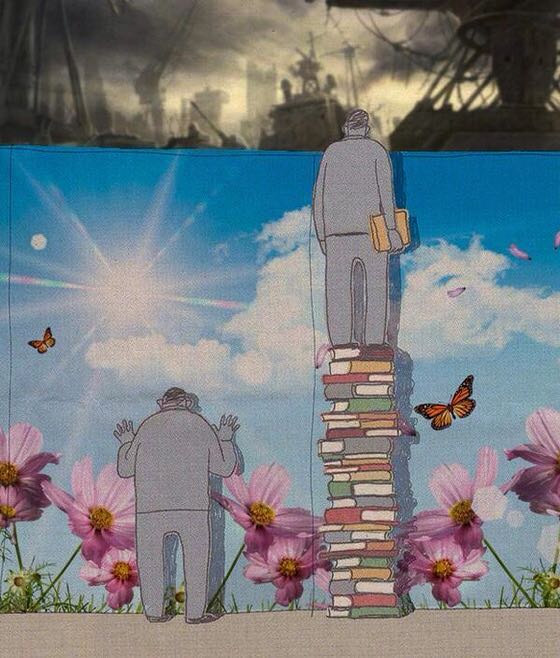 本を読むことで視野が広がり、そして違う世界が見えてきます