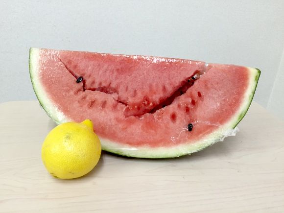 スイカのイタリア風な食べ方