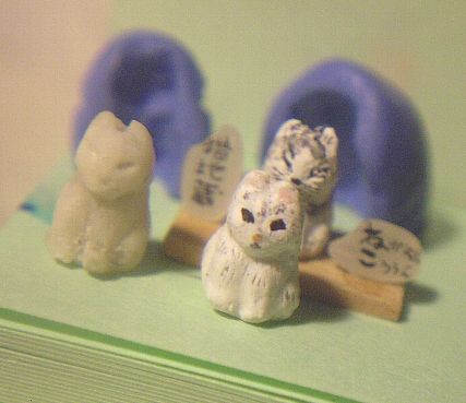 ミニチュア猫の作り方 コロのミニチュア