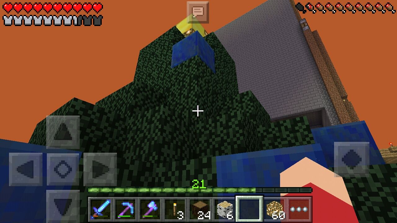 クルシミマスツリー作成 続き 自由にマイクラpe