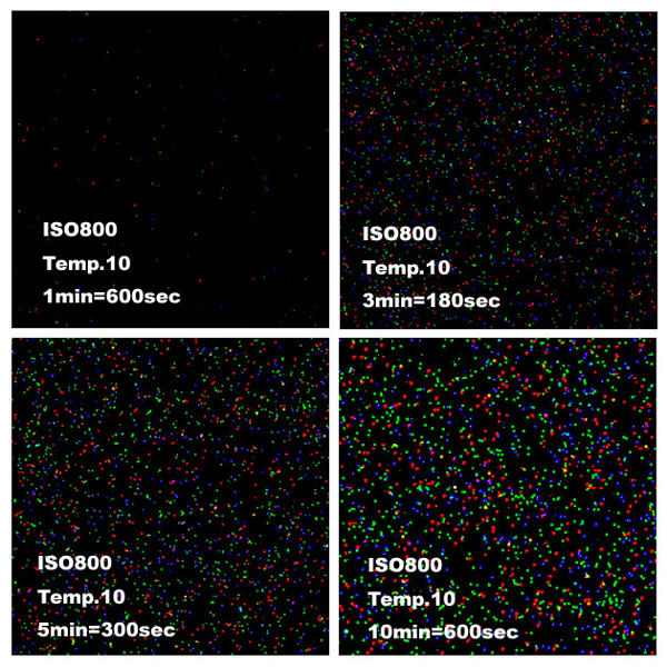 Eos Kiss X2ダークフレーム おいらせの星空 屈折望遠鏡と冷却ccd