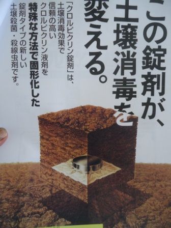 農大実習 イチゴの土壌消毒薬は窒息性毒ガス用として開発されたものであった 琢磨の勝手気ままな日記 農大実習 イチゴの土壌消毒薬は窒息性毒ガス用として開発されたものであった 琢磨の勝手気ままな日記