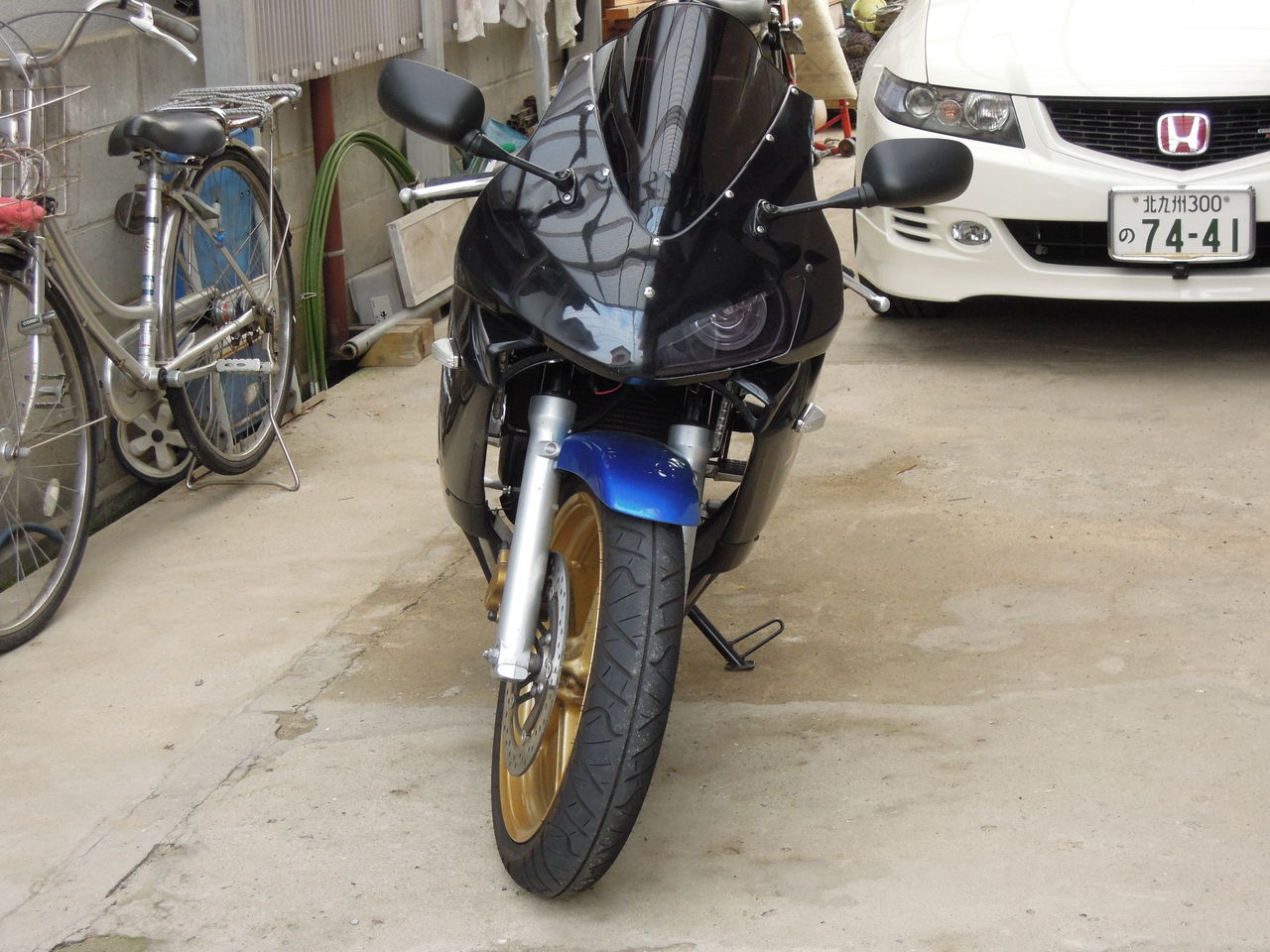 Vtr250にvt250feのカウルを付けよう バイク素人が送るｄｉｙ日記