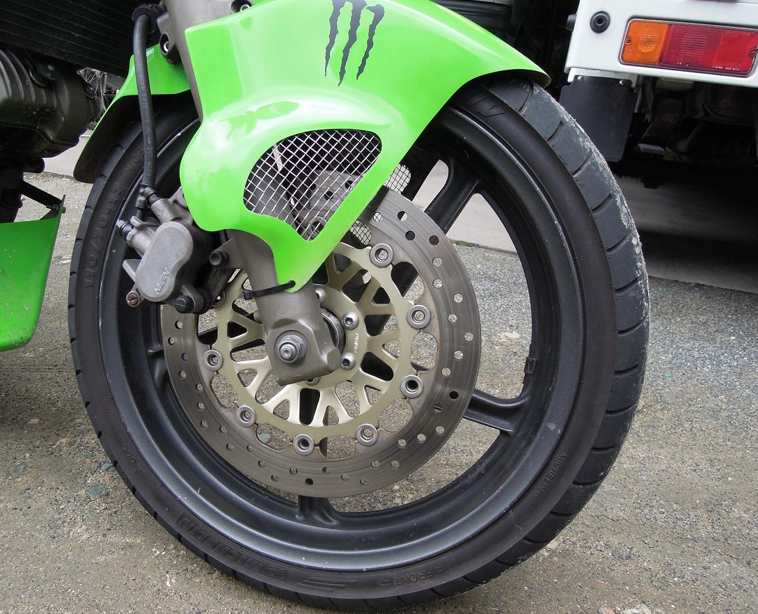 難有　 ホーネット250 VTR250 新品 フロントディスク 金2 | ローターブレーキディスクホンダ HORNET250 VTR250