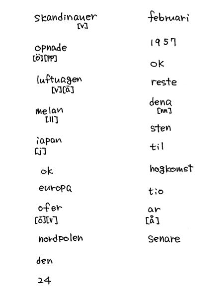 たくろふのつぶやき ルーン文字石碑の碑文