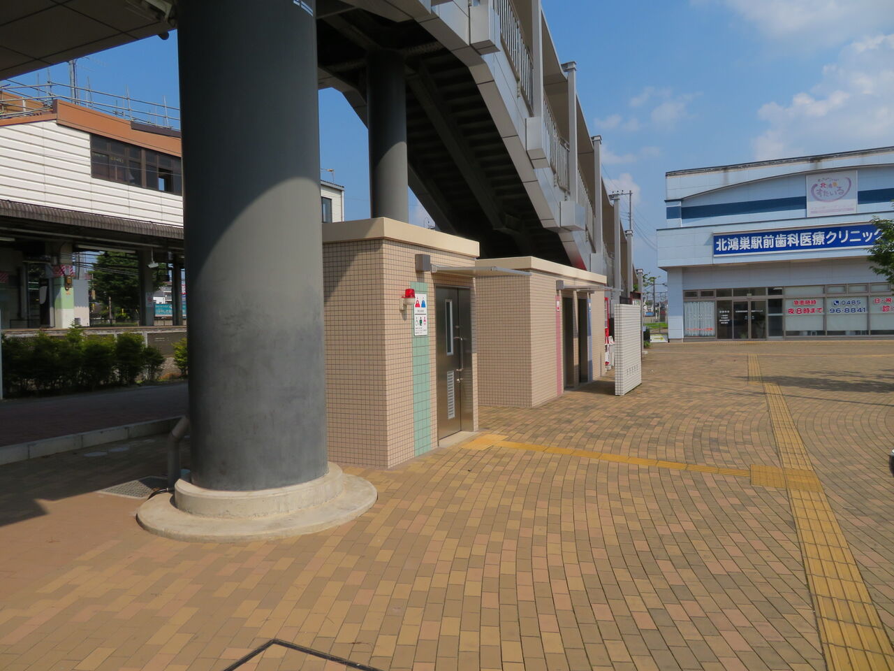 北鴻巣駅西口公衆トイレ おてあらい倶楽部