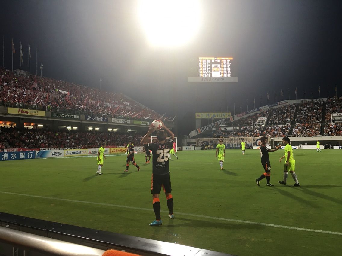 想定内の3連敗 ラファエルシルバに魅せられた夜 17 08 27 清水エスパルス対浦和レッズ ガラスのレフティたらればブログ