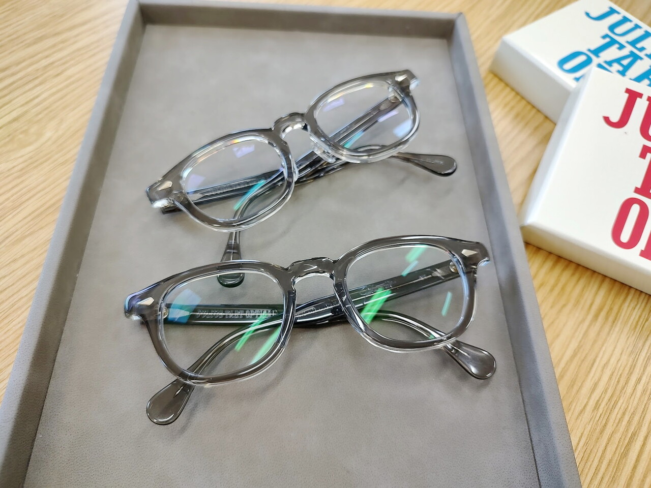 julius tart optical AR Grey Crystal II : クボタメガネ blog