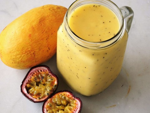 Mango And Passion Fruit Juice