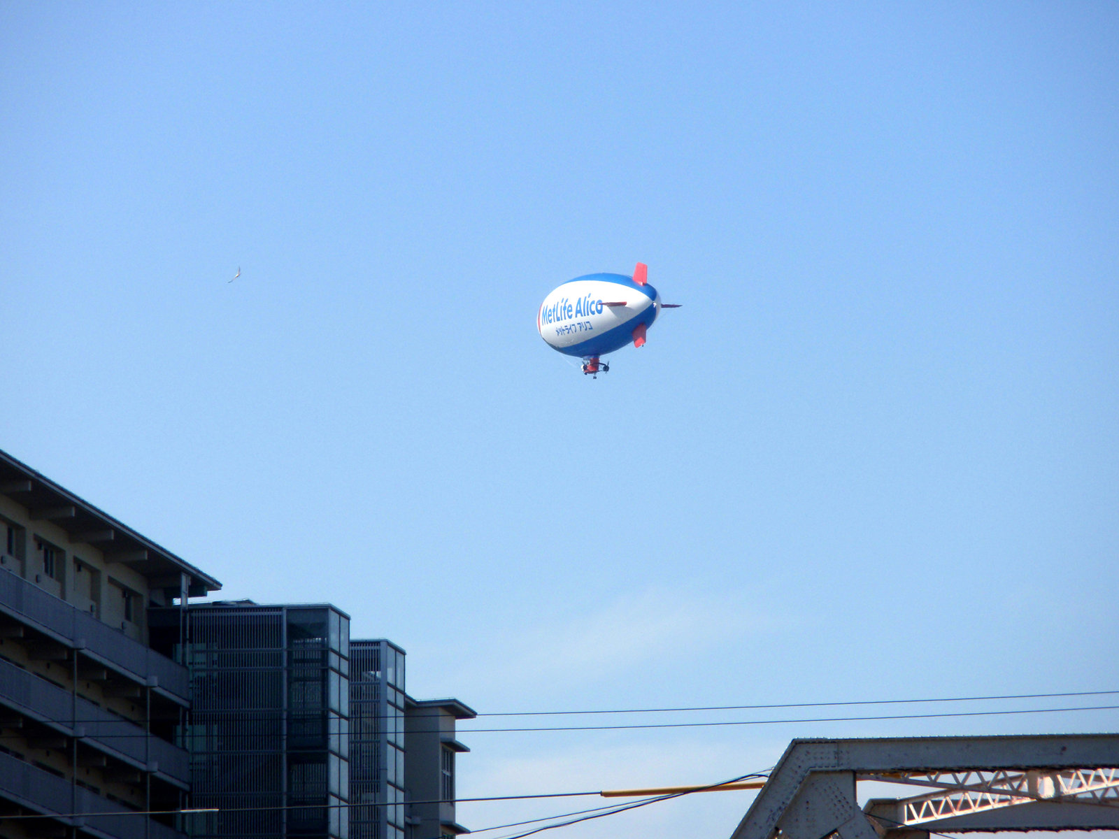 懐かしいアドバルーン 目指せ毎日一万歩