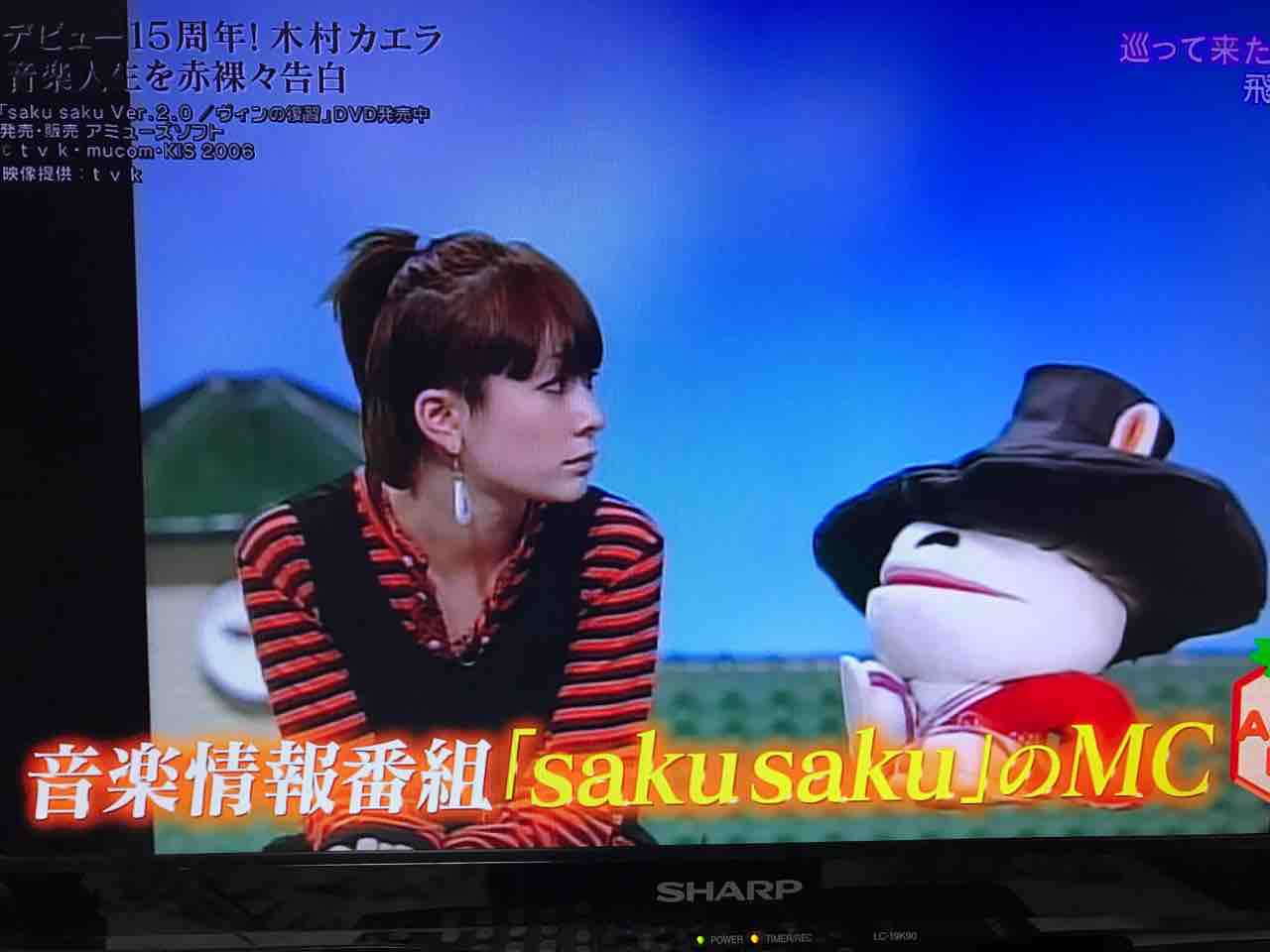 saku saku Ver2.0 DVD 特典付き 木村カエラ tvk サクサク