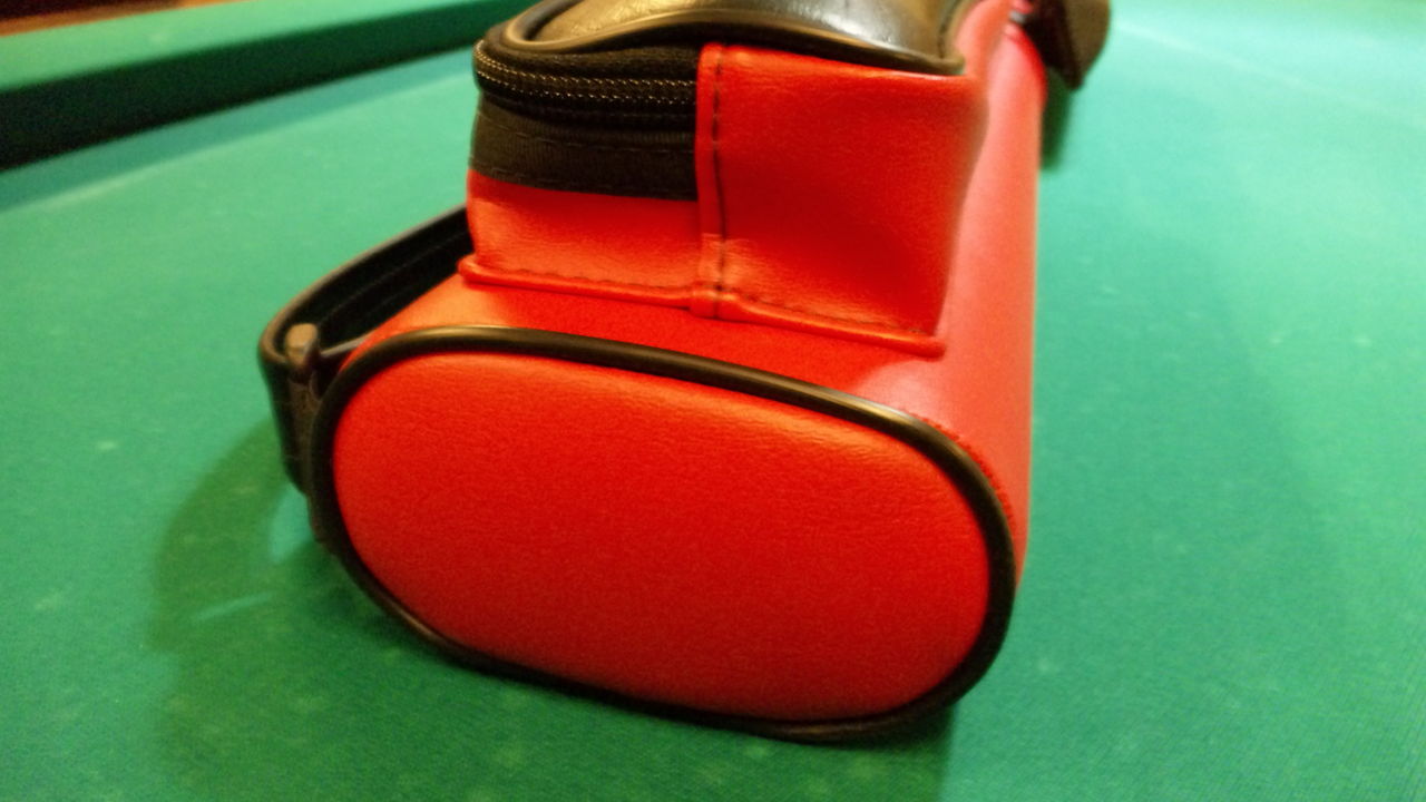 Joe Porper“2x2”Oval Cue Case【Red/Black】 : 球バカ日誌