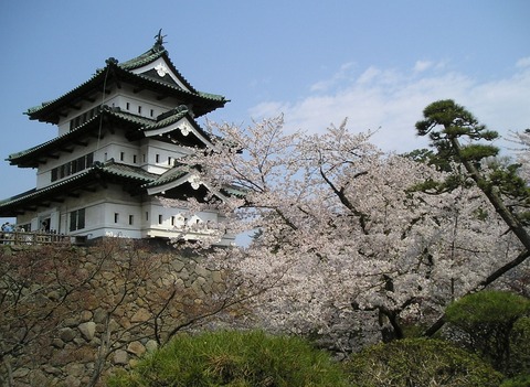 Hirosaki-castle_Aomori_JAPAN