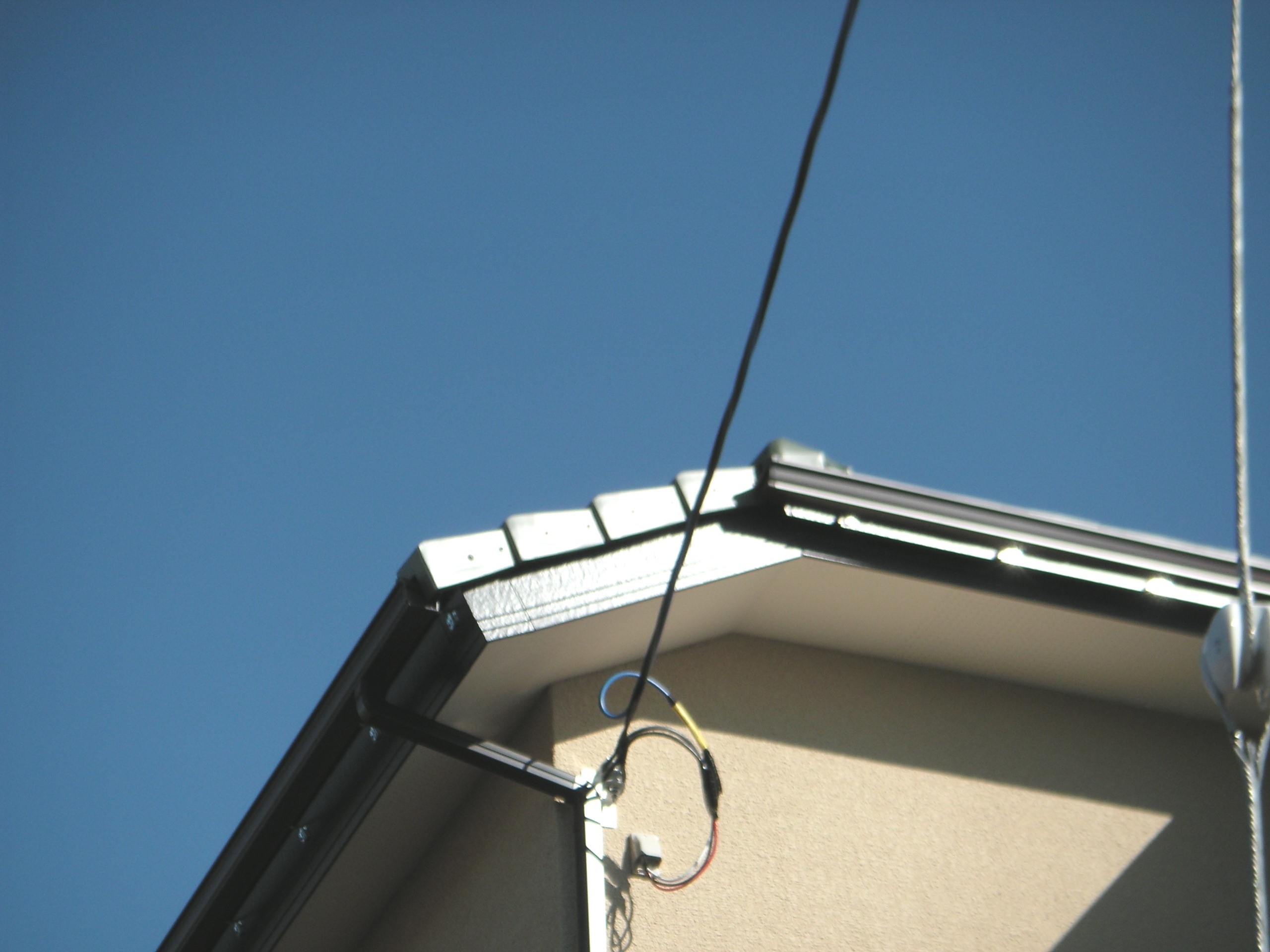 母屋下がり 外断熱地熱住宅 営業マン日記