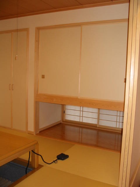 和室 吊り押入れ 外断熱地熱住宅 営業マン日記