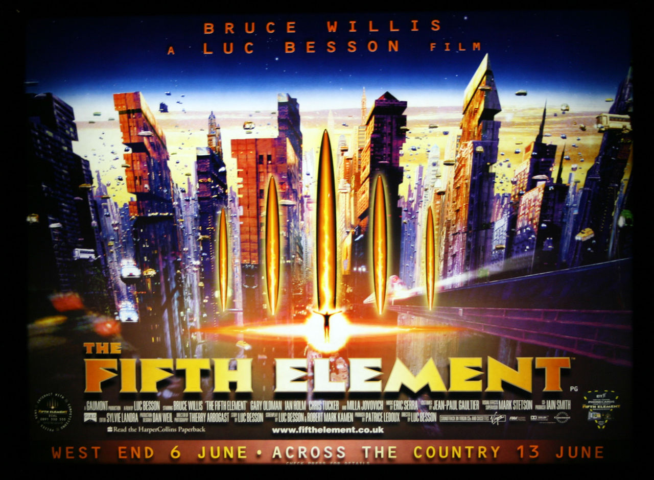 TAMAJIRO CINEMADAYS : タマジローの勝手に映画レビュー「フィフス・エレメント」原題：The Fifth Element