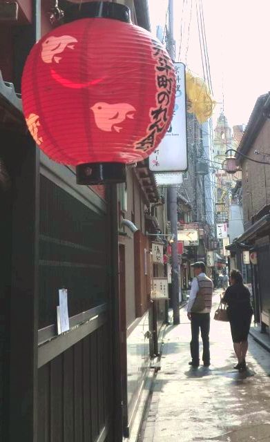 ポン と化けるか 先斗町猫と美女 京都好きなの