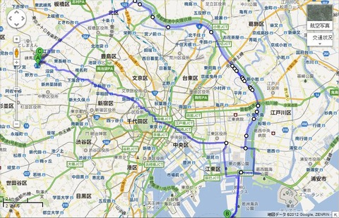 ゲートブリッジサイクリングルート