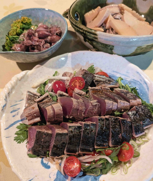250330鰹タタキ