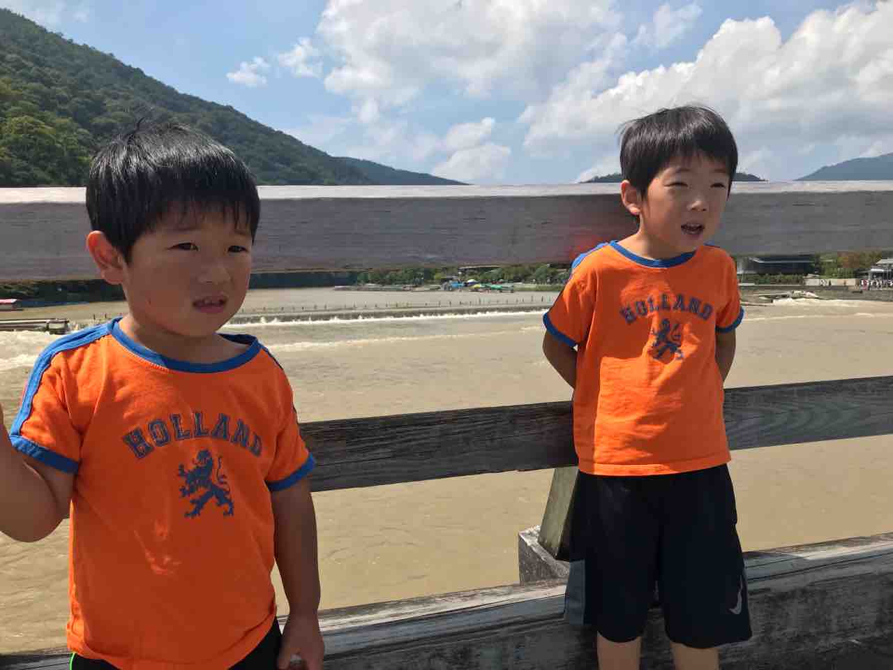 オランダの友達と嵐山観光 Tamanegirunnersのブログ