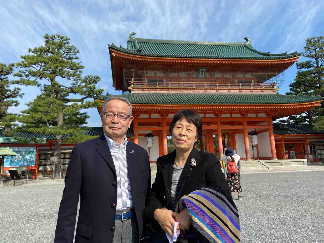 平安神宮で七五三 前編 Tamanegirunnersのブログ