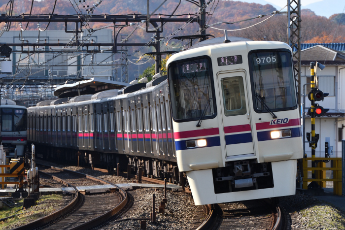 京王5000系電車（京王線／平山城址公園－南平） 2017年12月04日
