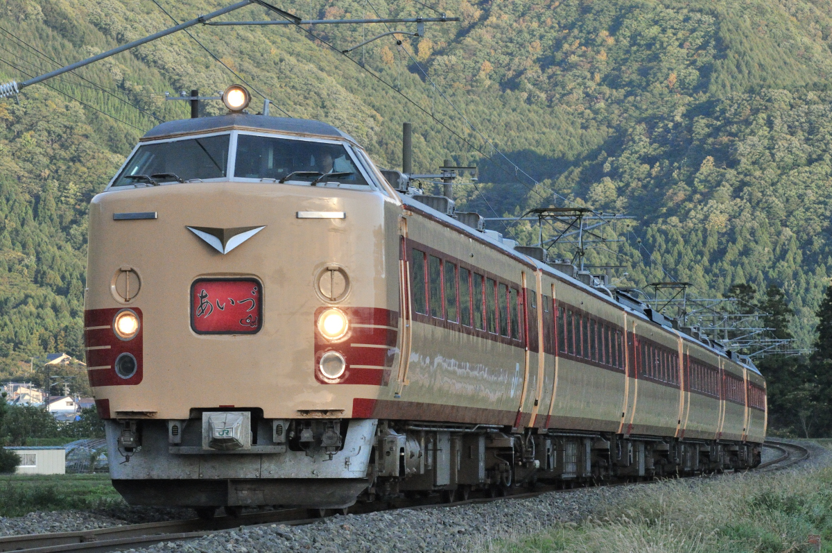 Archive 31 485系 あいづライナー 12 10 19 磐越西線 Tamatetsuのblog