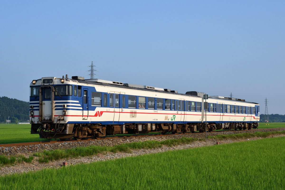 キハ40 2000番代 新潟色 新津運輸区 (只見線) 2両セット (2両