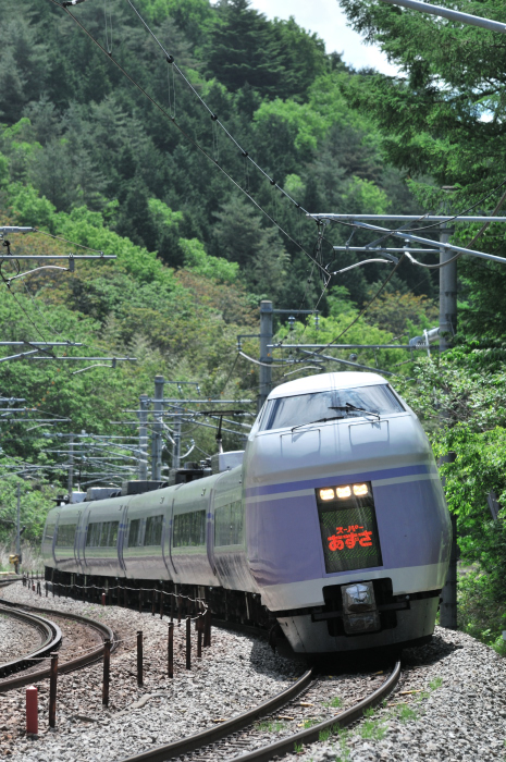 51系 スーパーあずさ 定期運用離脱 その２ 山梨 長野 Tamatetsuのblog